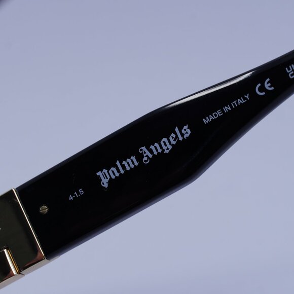 Palm Angels PERI10J MAGNOLIA 1007 Sunglasses Black Square Frame, Grey Lenses - Picture 7 of 10